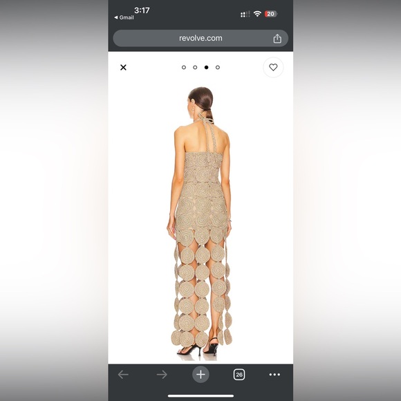 Simon Miller Beep Beep Dress in Star Gold Size Small - Picture 6 of 7